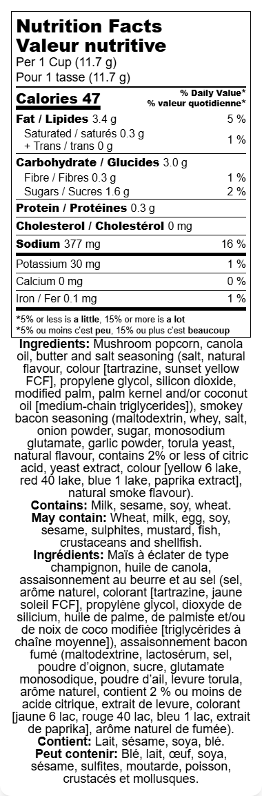 Smokey Bacon Popcorn