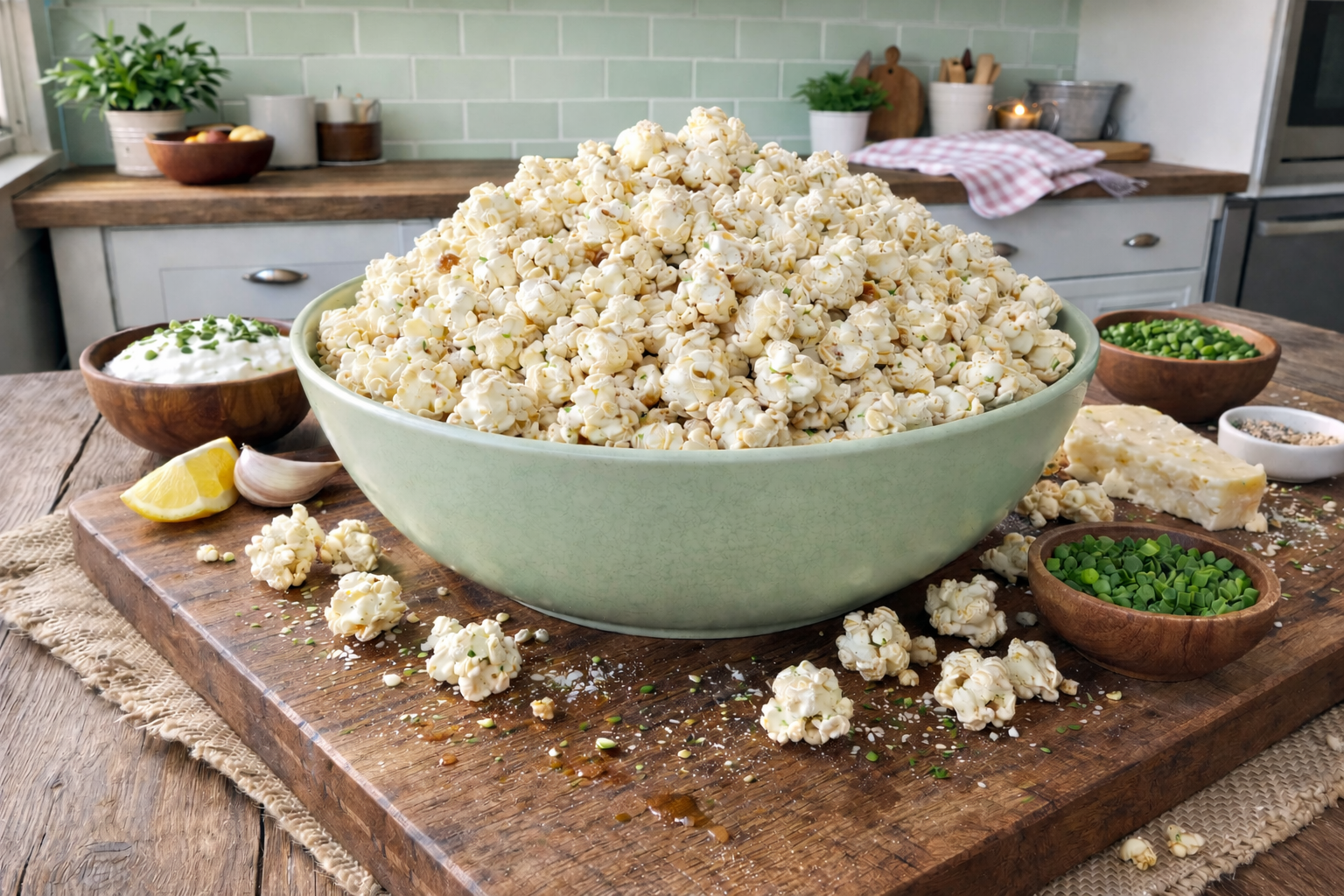 Sour Cream & Onion Popcorn