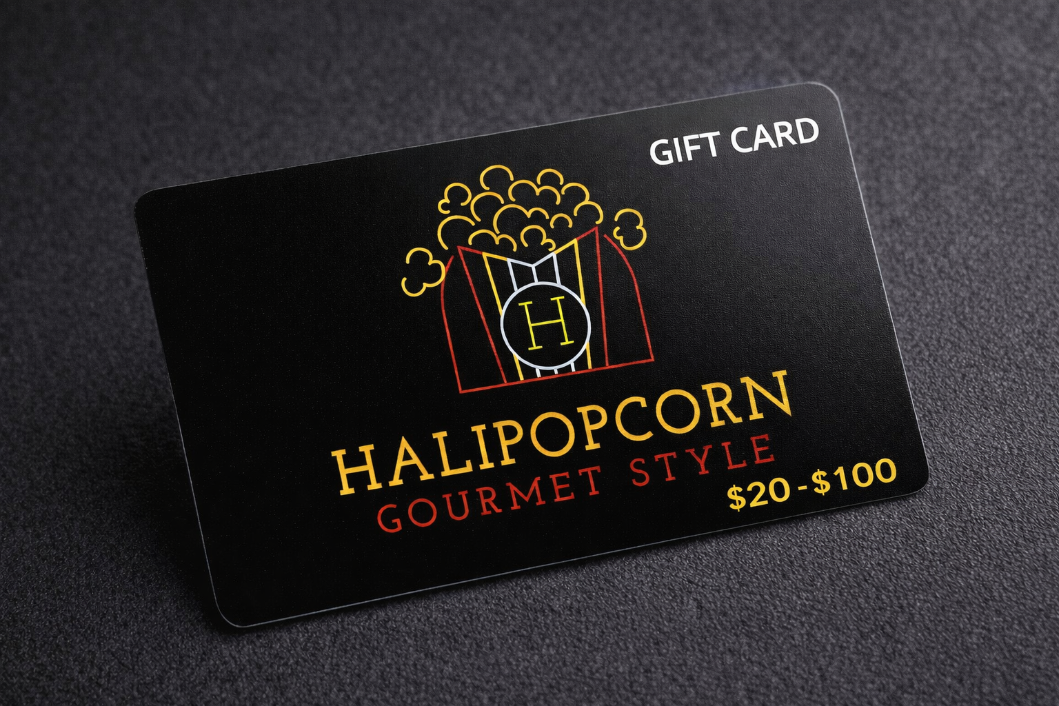 HaliPopcorn Gift Card